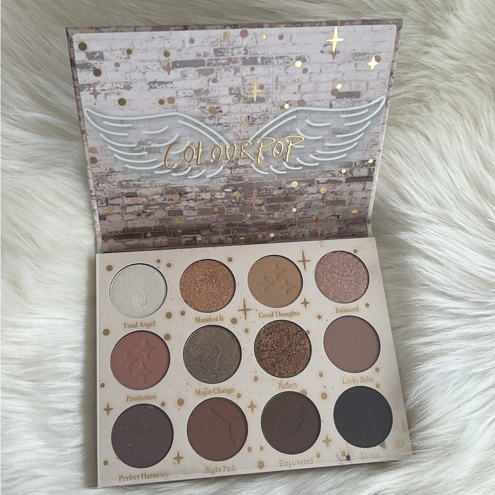 11:11 Angelic Eyeshadow Palette Neutral, Brown, Shimmer Shades